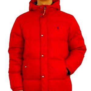 *Sold* Polo Red Puffer Jacket